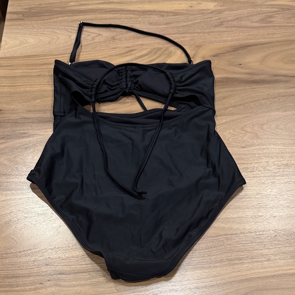 ANTHROPOLOGIE• jamie sweetheart one piece swimsuit Size Small NWT- never worn - Picture 6 of 8